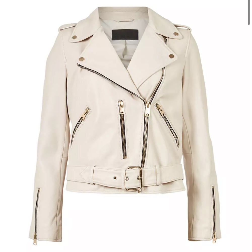 ALL SAINTS Balfern Leather Biker Jacket